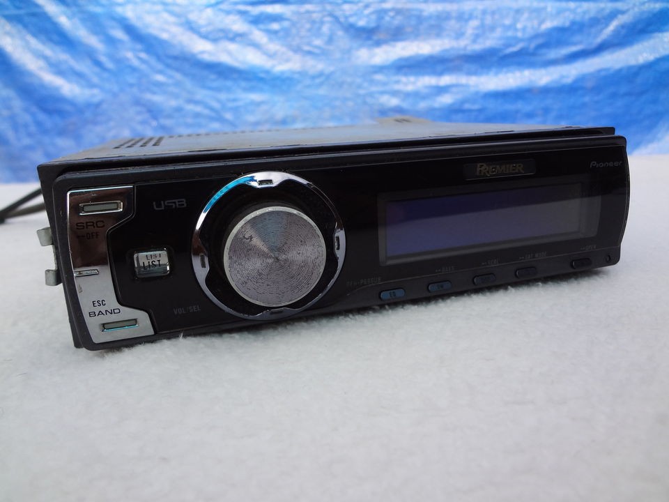 pioneer deh p690ub or p6900ub stereo and faceplate