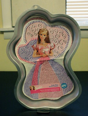 Barbie Princess Bride Cake Pan With Insert Free US Shipping
