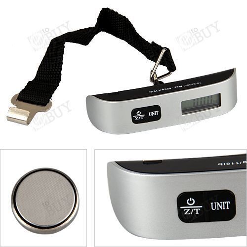 50kg x 50g Digital LCD Handheld Luggage Baggage Weight Scale 