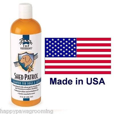 Top Performance De Shed DOG CAT Shampoo*REDUCES SHEDDING*Concentrate=1 