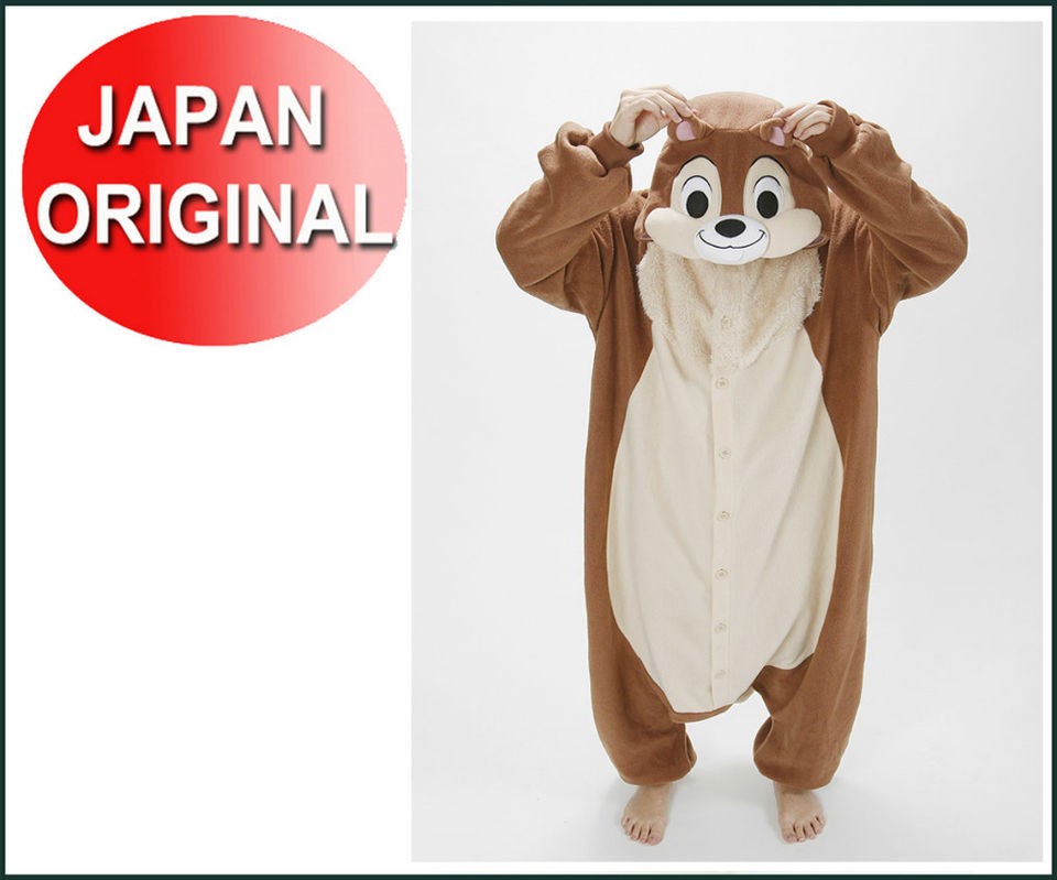 Chip and Dale costume Kigurumi Japanese party pajamas halloween 