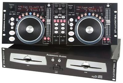 american audio velocity  DJ DUAL CD PLAYER