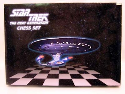 STAR TREK NEXT GEN CHESS SET Empty Box Only