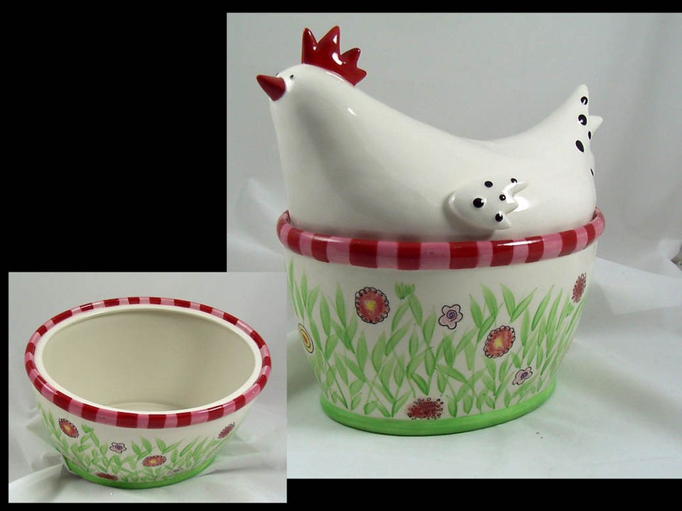 CHICKEN TUREEN Country Kitchen Ceramic Dept 56 NEW