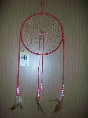 DREAM CATCHERS 9 FEATHER & BEAD MANDELLAS WALL HANGINGS HOME DECOR 