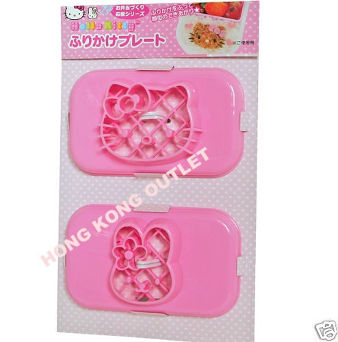 HELLO KITTY Sushi Rice Stencil Cookie Stamp Mold J41