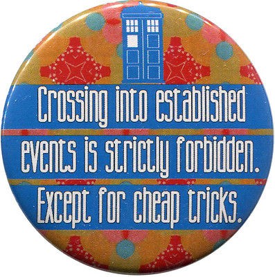 Cheap Tricks 2.25 Fridge Magnet BBC Doctor Who David Tennant Tenth 