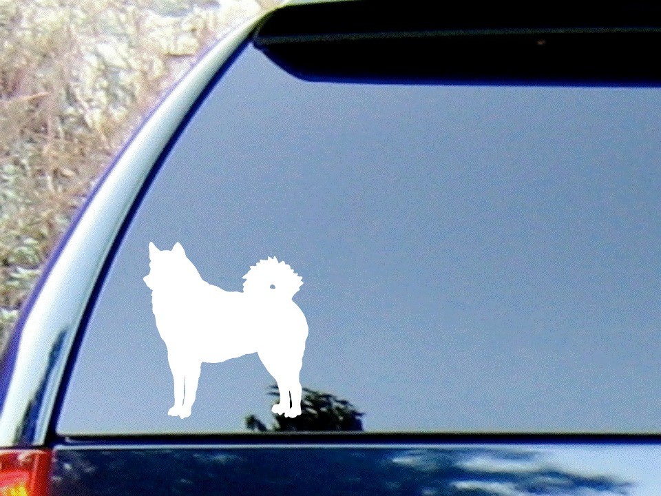 Finnish Spitz Vinyl Decal Sticker / Color   HIGH QLTY