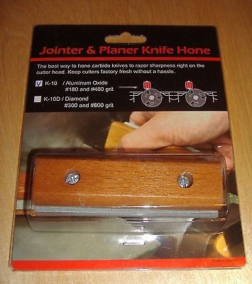 Jointer / Planer Blade Sharpener / Knife Hone & Holder Reversible 