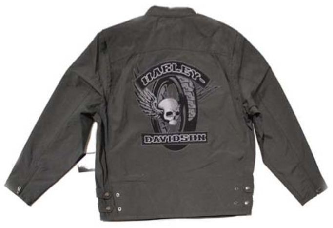 harley davidson nylon jacket in Clothing, 