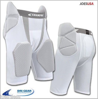 New   Integrated Football Girdle w/Built in Hip, Tail & Thigh Pads