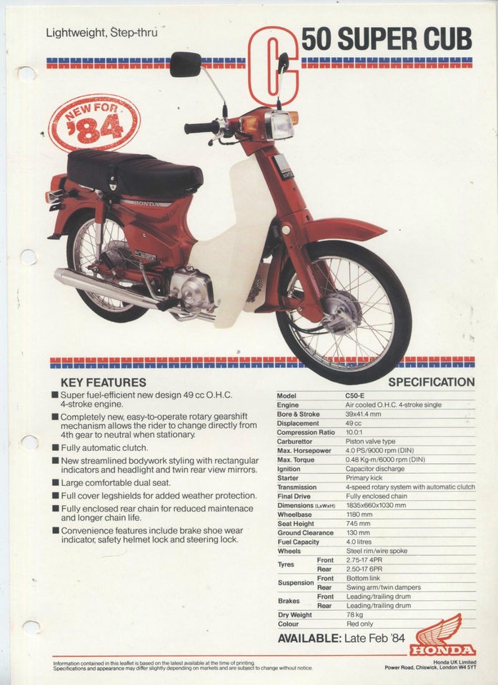 honda moped cub