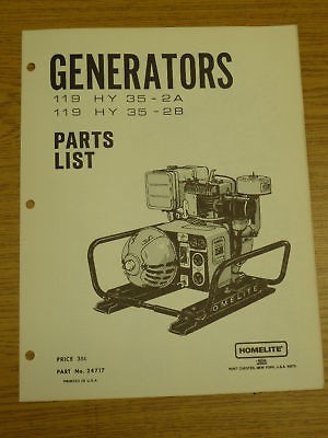 homelite generator parts in Outdoor Power Equipment