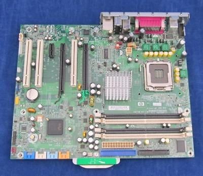 HP 437314 001 Motherboard with I/O Plate LGA775 for xw4400 Workstation 