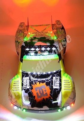 RC LED Light set for Traxxas Slash 4x4 or 2WD. Monster Set (Body Not 