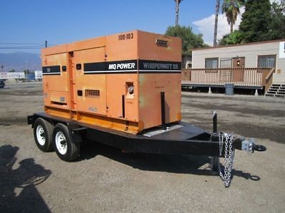   SUPER SILENT SERIES MQ POWER WHISPERWATT DCA 125SSM TOWABLE GENERATOR