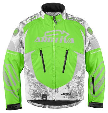 NEW ARCTIVA COMP 6 INSULATED ADULT JACKET GREEN CAMO XL