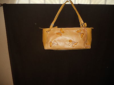 Claudia Firenze Italian Leather Handbag Large Authentic Satchel Women 