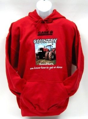 Case IH Country Magnum Sweat Shirt Round Here NEW