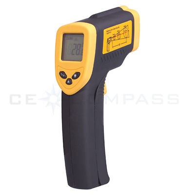 Temperature Gun Infrared Thermometer w/Laser Sight