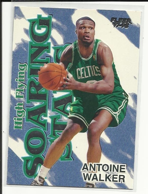 ANTOINE WALKER 1998 FLEER HIGH FLYING #19 OF 20 HFSS NRMINT CARD