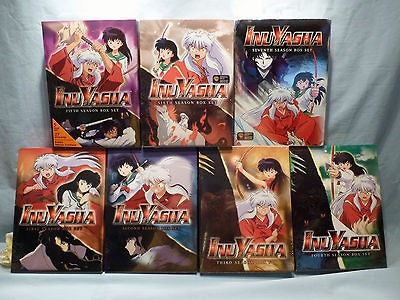 InuYasha Complete Seasons 1,2,3,4,5,6,7 NEW