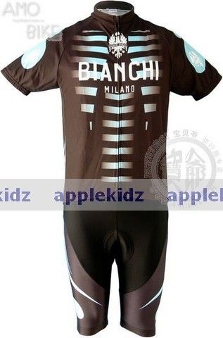 BIANCHI MILANO BIKE CYCLING JERSEY + SHORTS PANTS S 3XL