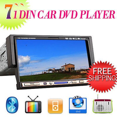 Ouku D9759 7 1DIN No GPS Car Deck Radio DVD Player Audio Bluetooth 