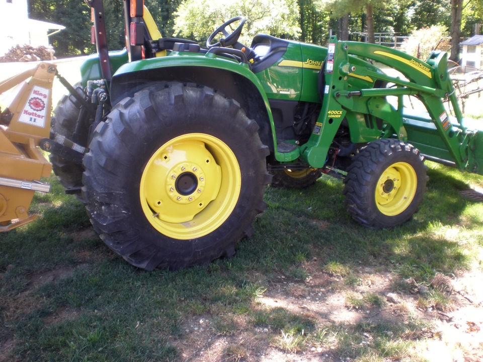 JOHN DEERE 4720 TIRES & RIMS FOR SALE OR TRADE FOR R 1 BAR LUG AG 