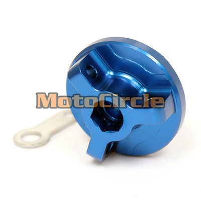 Blue Engine CNC Oil Filler Cap for Kawasaki ZX6R ZX10R Ninja ZX9R 