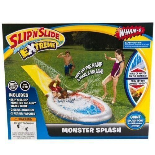 NEW Wham O Slip N Slide Extreme Monster Splash Water Slide with 