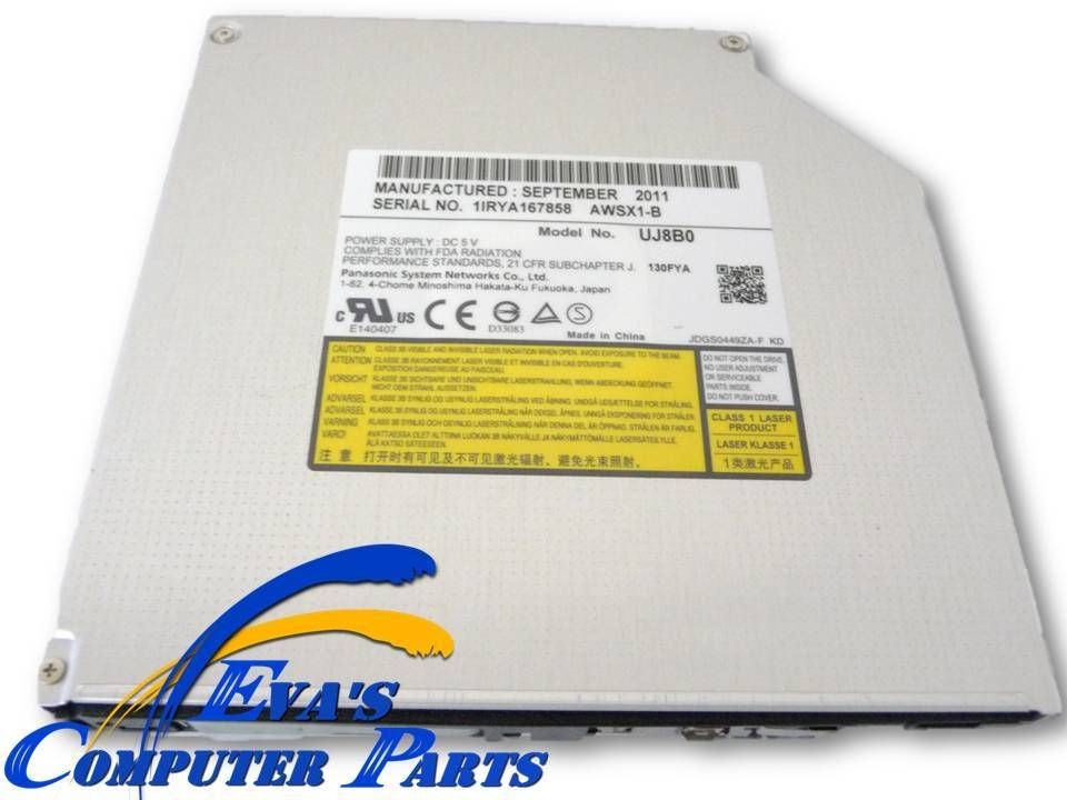 Genuine ASUS K53E X53L DVD+/ RW BURNER DRIVE (NO FACEPLATE) UJ8B0