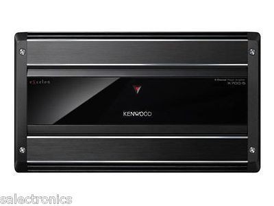 Kenwood X700 5 5 Channel Car Amplifier Amp 4 Channels + 1 Sub Channel 