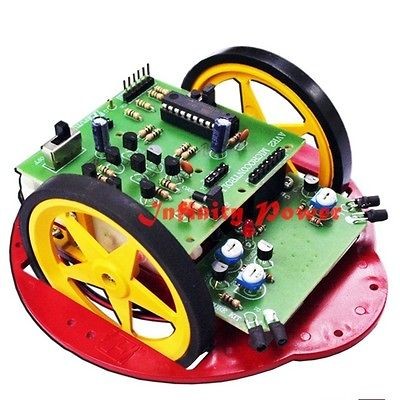 FK1110 AVR2 OBSTACLE AVOID​ING ROBOT RE PROGRAM ELECTRONIC KIT NEW