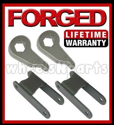 GM S SERIES FORGED 3 LIFT KIT KEY FRONT SHACKLEs REAR Adjustable 600