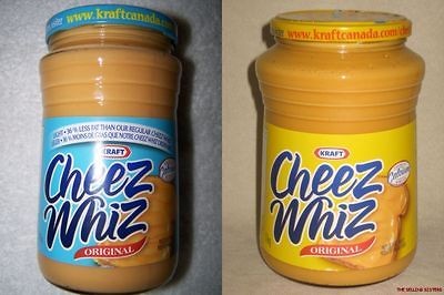 CHEEZ WHIZ Original or Light YUMMY 1KG 2.2lb KRAFT JAR