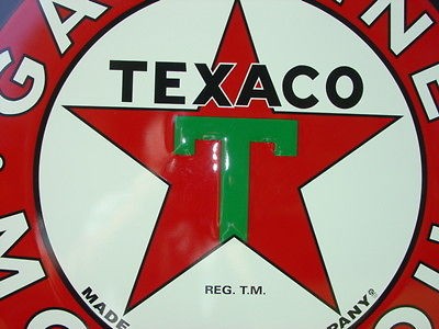 OF OUR LARGEST SIGNS MOBIL / TEXACO / TYDOL  +