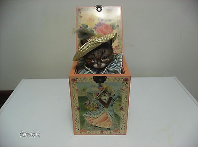 VINTAGE LIMITED EDITION ENESCO MUSIC BOX LONDONARY LADIES