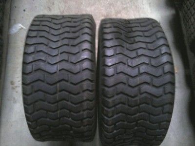 TWO 23/10.50 12, 23/10.50x12 KUBOTA Lawnmower Turf Tread 4 ply Tires