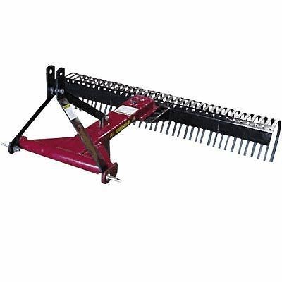 Howse Landscape Rake 3 Point Category 1 5ft Length #HLR60 R HYH N​B