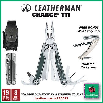   TTi   MULTI TOOL WITH LEATHER PREMIUM SHEATH_LEATHERMAN_IN BOX #830682