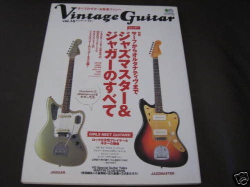 Guitar Fender Jaguar Jazzmaster Japan Book Nirvana