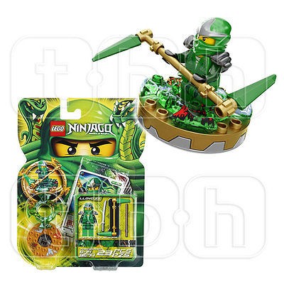   figure GREEN NINJA spinjitzu NINJAGO masters 9574 mini LEGO MINIFIGURE