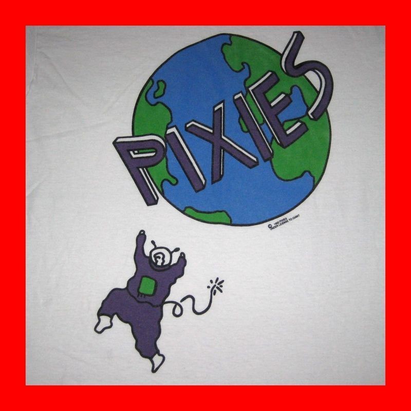 1992 THE PIXIES VTG TROMPE LE MONDE TOUR T SHIRT XL