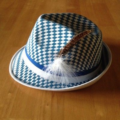 OKTOBERFEST READY BAVARIAN FLAG ALPINE PARTY HAT BRAND NEW