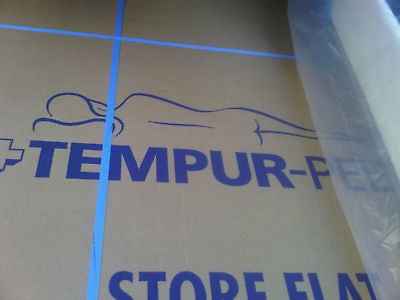   TEMPURPEDIC WEIGHTLESS SUPREME KING MATTRESS TP LOW FOUNDATION $3299