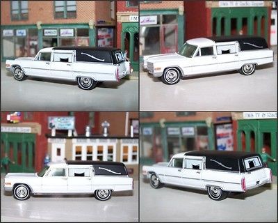 JOHNNY LIGHTNING~1966 CADILLAC HEARSE~NIP~w/R​ubber Tires