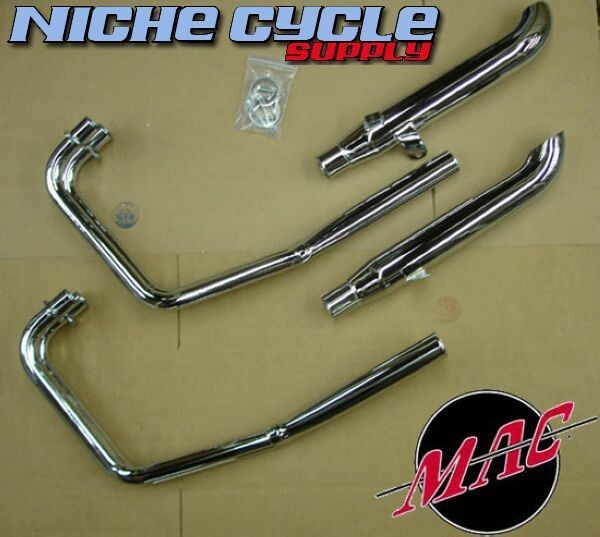 Kawasaki KZ 650 KZ 750 GPZ750 4 2 Chrome MAC Exhaust KZ 002 0308