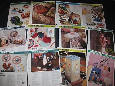   CHOICE 1 ANNIES ATTIC PLASTIC CANVAS PATTERN #1 SEE PHOTOS & LIST