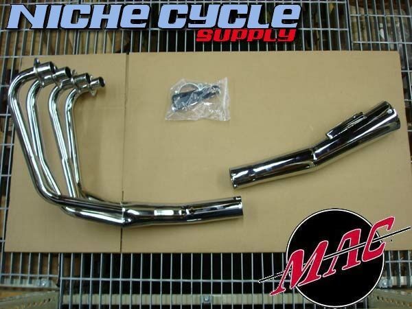 Suzuki GS550 GS 550 Chrome MAC exhaust system kerker